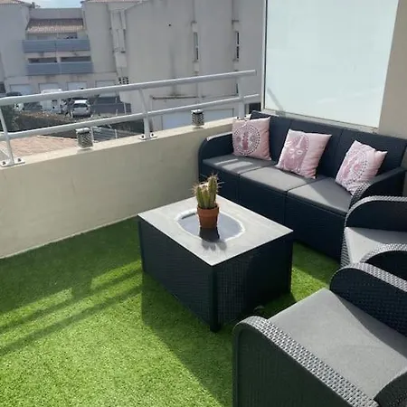 Appt T3 75m2 Plein Sud Avec Pk Apartmán Agde